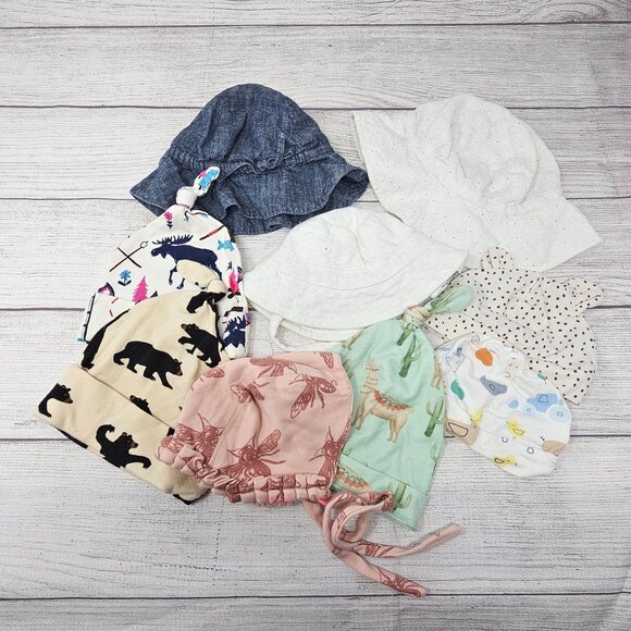 Baby Girl‎ Hat Set Kate Quinn, Gap and bamboo - Picture 1 of 3